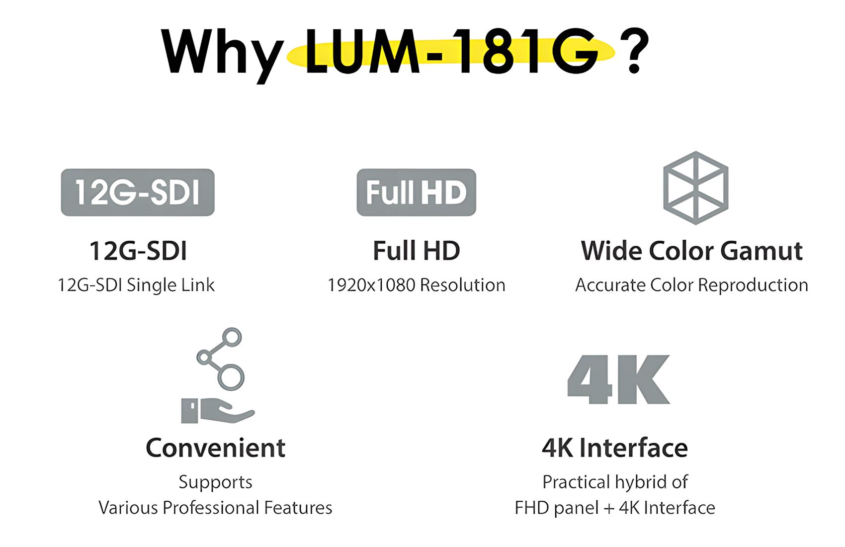 18.5-Inch UHD 4K Ready HDR